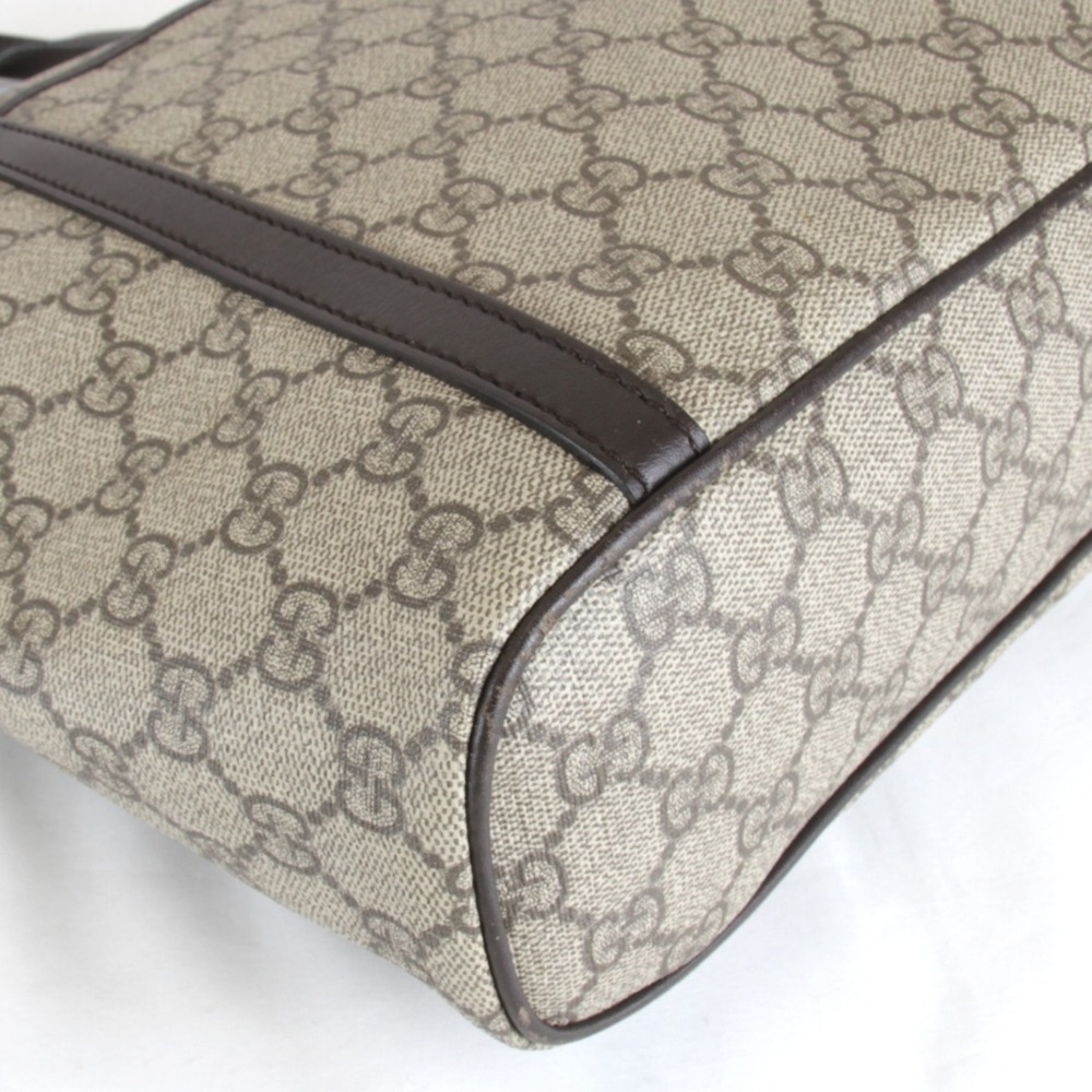 GUCCI Cream Canvas Tote Bag - Picture 3 of 11